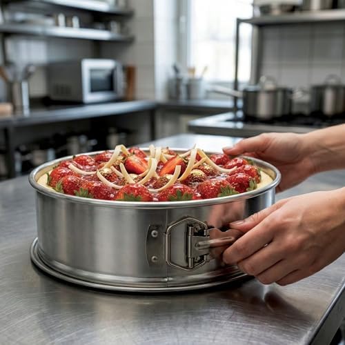 Restaurantware Met Lux 12 Inch Round Cake Pan 1 Springform Springform