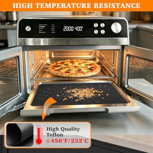 5 PCS Air Fryer Crumb Tray Liner Compatible with Ninja French Door