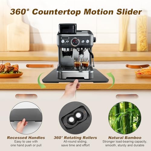 Bamboo Appliance Slider, 15.7" x 13"