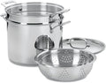 Cuisinart 4-Piece Cookware Set, 12 Quarts, Chef's Classic Stainless Steel by Cuisinart