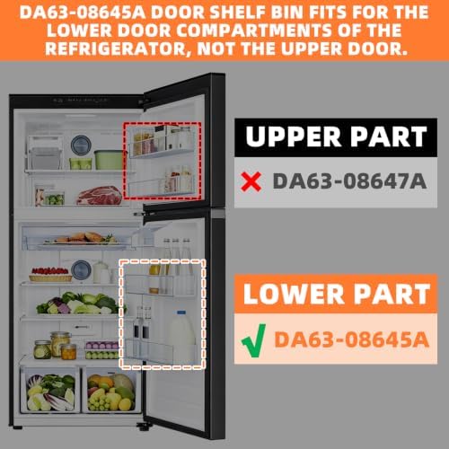 RT18M6215SR Door Shelf 24in for Samsung Fridge Lower Door Shelf