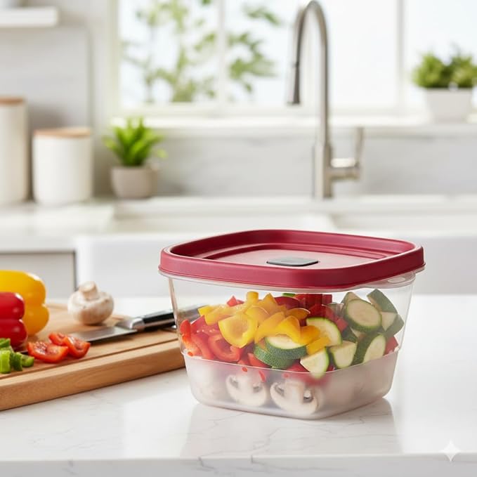 Tribello BPA-Free Plastic Food Storage Set, Dishwasher Safe: Perfect - Image 4