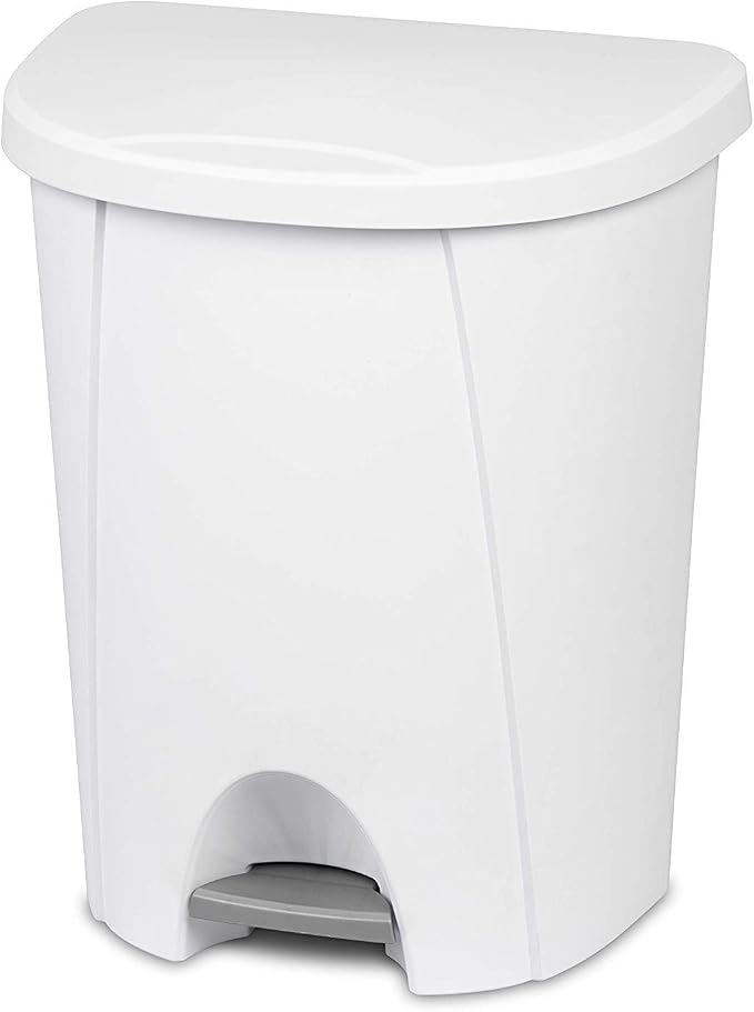 STERILITE 10948004 Step Can, 6.6 Gallon by Sterilite