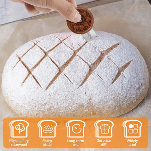 2Pcs UFO Bread Lame Cutter for Scoring Homemade Dough Bread Dough