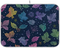 OTVEE Rainbow Holiday Art Dish Drying Mat for Kitchen Counter