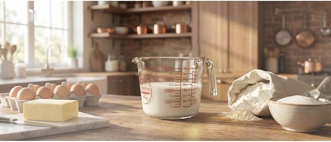 Mrs. Anderson's Baking Glass Measuring Cup, Borosilicate Glass, Precision - Image 4