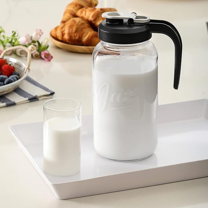 Glass Pitcher with Lid - Image 5