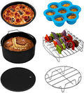COSORI Air Fryer Accessories, Set of 6 Perfect for Most 5.0 Qt and