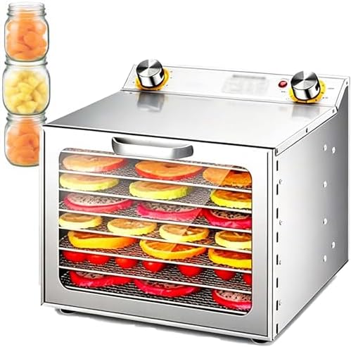 Dehydrator Machine, 400W/800W, 8 Trays