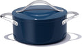 CookinCraze Stock Pot 4.5QT Nonstick Ceramic Dutch Oven Pot by CookinCraze