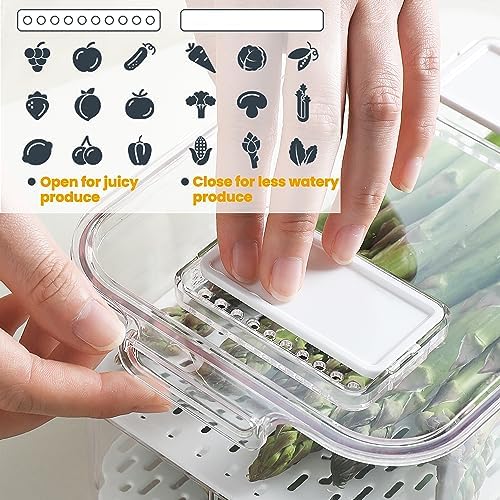 vacane Fresh Produce Saver, 3 Pcs, BPA-Free