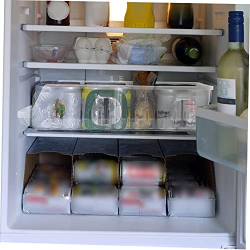 Refrigerator Can Organizer PP Stackable Bin for Food and Soda Cans