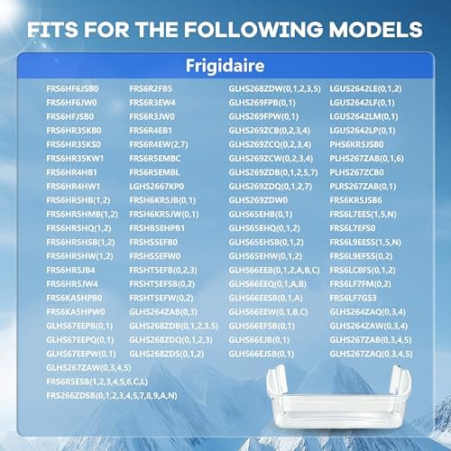 240323002 Refrigerator Door Bin Shelf Compatible with Frigidaire &