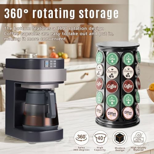 K Cup Holder Compatible with 40 Keurig Pods