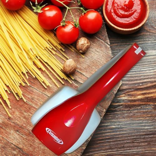 Cushore Electric Hard Cheese Grater, CES03D, Red
