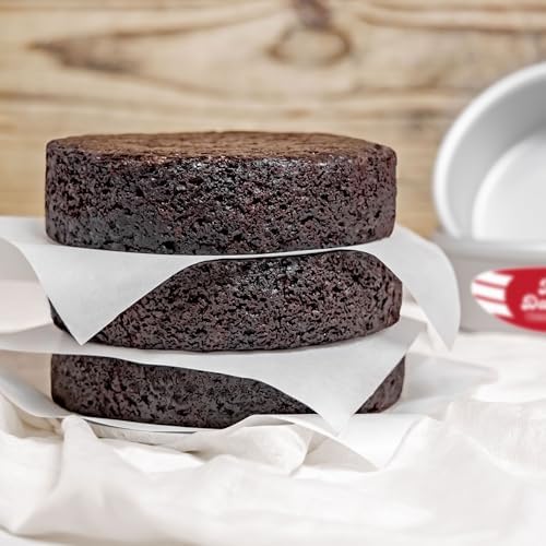 Fat Daddio's Anodized Aluminum Round Cake Pans, 2 Piece Set