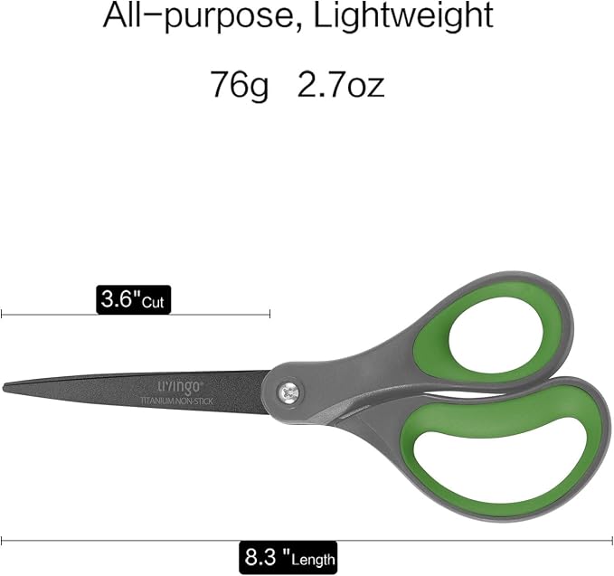 LIVINGO Sharp Scissors All Purpose - Image 2