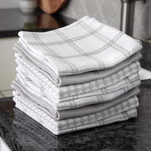 T-Fal Premium Waffle Dish Cloths: Highly Absorbent, Super Soft Long