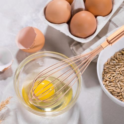 VOSAREA Stainless Steel Egg Whisk Wire Whisk for Whisking Beating