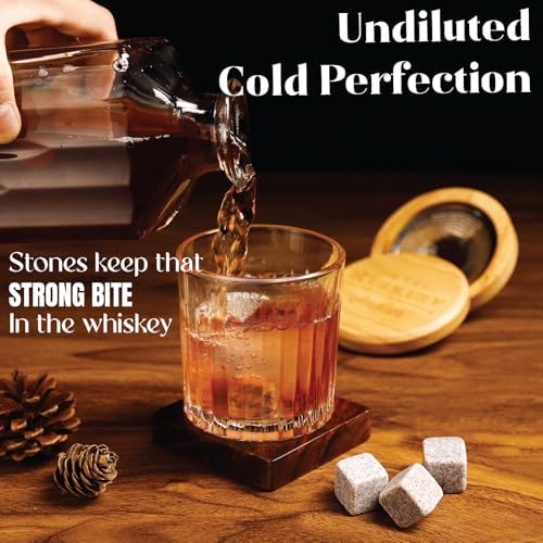 Cocktail Smoker Kit with Torch – 6 Flavors Wood Chips – Bourbon