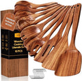 10-Piece Teak Wood Cooking Utensil Set
