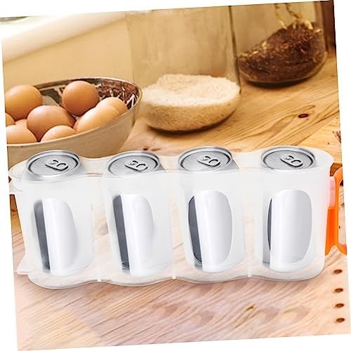 Soda Can Organizer and Beverage Holder for Refrigerator Design