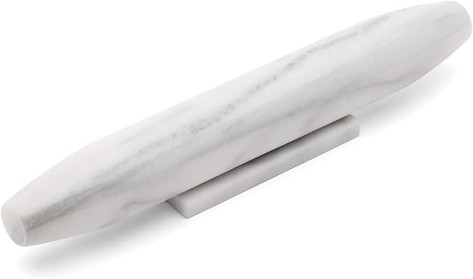 Fox Run Marble French Rolling Pin and Base by foxrunbrands
