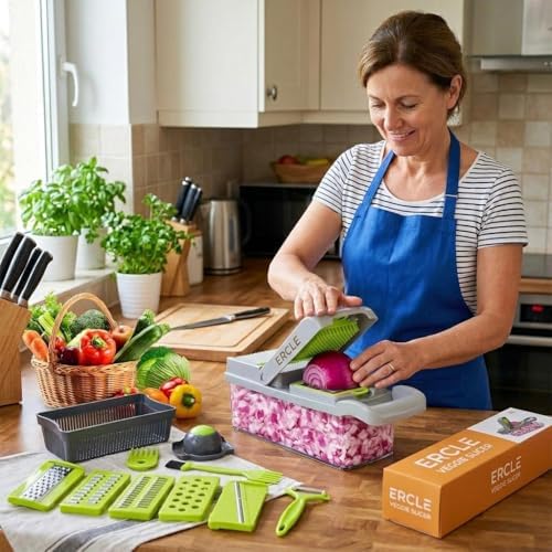16-in-1 Vegetable Chopper with Container