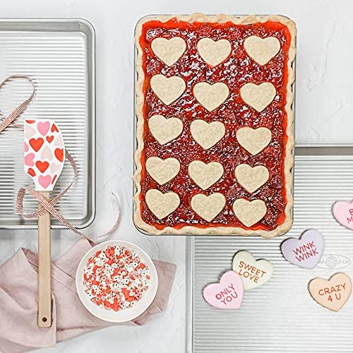 USA Pan Nonstick Quarter Sheet Pan Set of 2 and USA Pan Bakeware Half