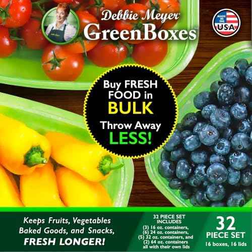 Debbie Meyer UltraLite GreenBox Reusable Food Storage Containers