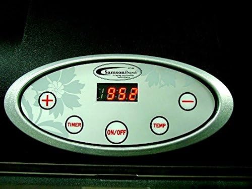 Samson Silent 9-Tray Dehydrator with Stainless Steel Trays