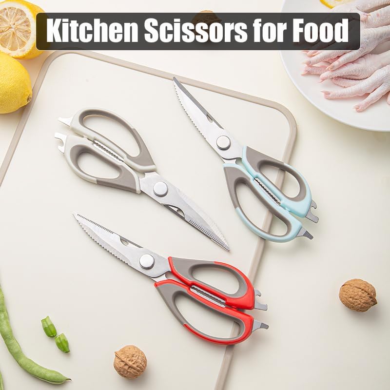 2 Pcs Heavy Duty Kitchen Shears for Food, Come Apart Design, Kitchen