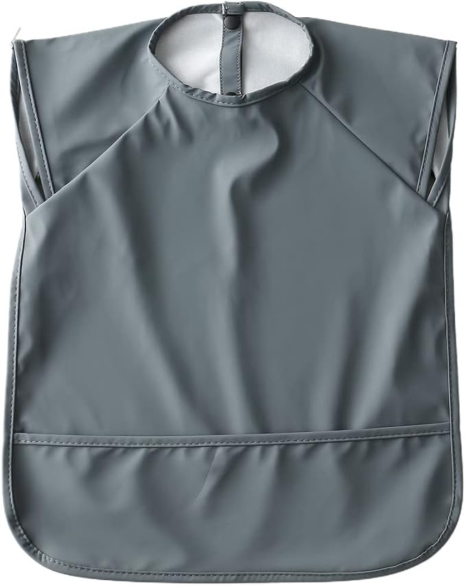 Waterproof Baby Bibs, Infant Toddler Extra Cover Feeding Bib by GZMM