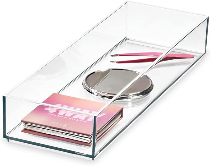 iDesign Plastic Makeup Drawer Organizer Tray by iDesign