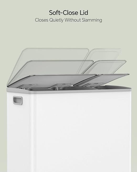 Lovewind Dual Trash and Recycling Bins - Image 5
