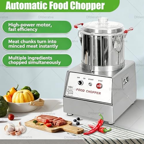Large Commercial Food Processor, Electric Vegetable Chopper