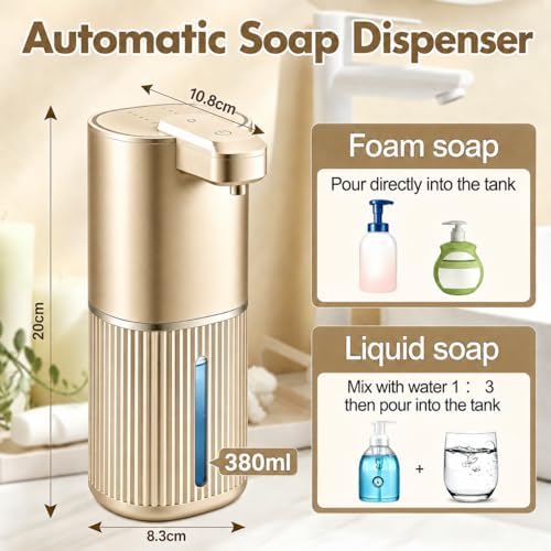 Automatic Soap Dispenser, Foaming Soap Dispenser Touchless with