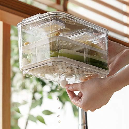 SANNO Refrigerator Food Storage Containers Stay Fresh,Food Storage