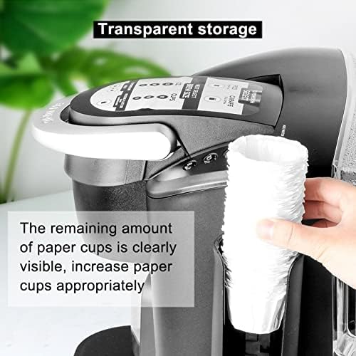 Paper Filter Holder for K CUP, Visual Window Design Healthy Dustproof