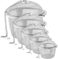 Set of 5 Tea Infuser for Loose Tea, 5 Sizes Fine Mesh Tea Strainer