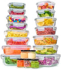 40pc Glass Food Storage Container and Bowl Set