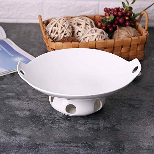 Kimmyer 12 Inch Buffet Casserole Dish, Ceramic Chafer