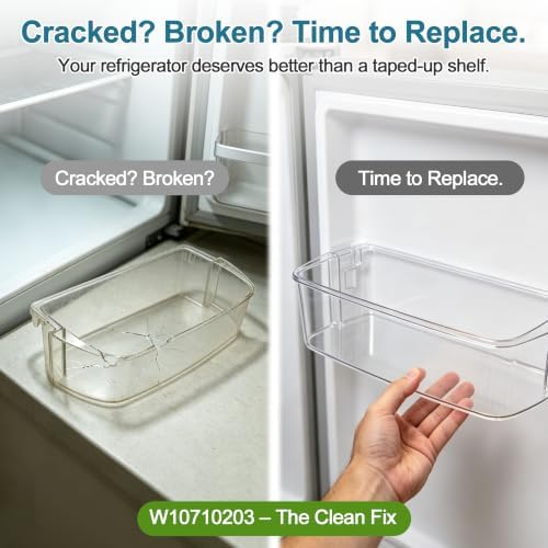 W10710203 Refrigerator Door Bin for Whirlpool Kenmore Refrigerator