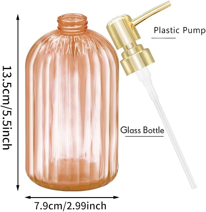 Ambre 2 Pack 14 Oz Kitchen Soap Dispenser - Image 2