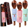 Yinkin 3 Pcs Chili Cook off Prizes 1st, 2nd, 3rd Tanoak Spoon Decor