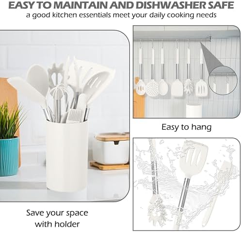 HaWare 29 PCS Silicone Cooking Utensils Set, Heat Resistant Kitchen