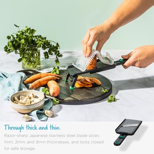 Dreamfarm Nocutu Adjustable Handheld Mandoline Slicer