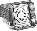 MontoPack 9” Disposable Aluminum Foil Square Baking Pans | 9 x 9 Cake