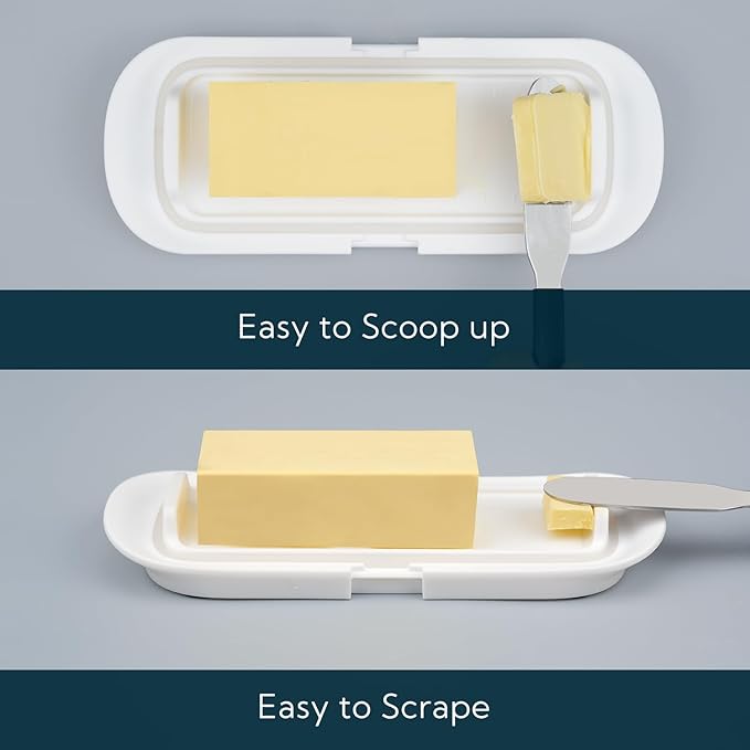 KITCHENDAO One-handed Airtight Butter Dish - Image 6