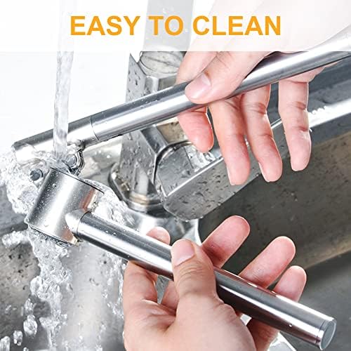 Stainless Steel Garlic Press Set, Small A